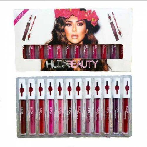 Matte Liquid Lip Gloss Set – 6 Shades for a Flawless Finish