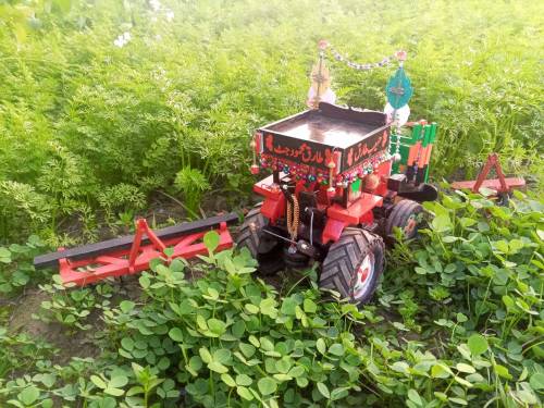 Handmade Menual Tractor 🚜  No Bargaining