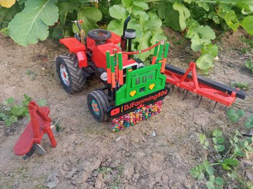 Handmade Menual Tractor 🚜  No Bargaining