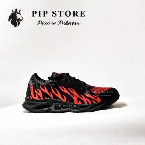 Men's comfortable joggers Red fire