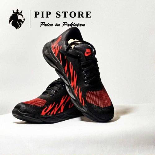 Men's comfortable joggers Red fire