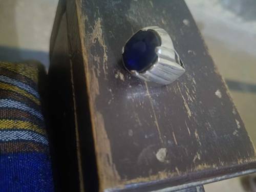 Original Blue Sapphire (Neelam) Ring For Sale 