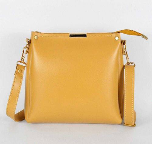 Girl's Rexine Plain Hand Bag