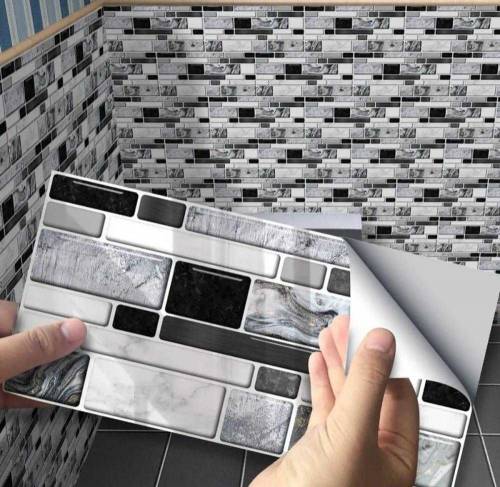 self Adhesive Wall tile stickers,50 pcs