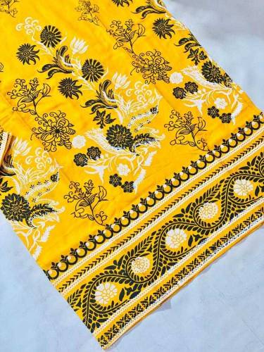 2PCS WOMEN STITCHED LAWN PRINTED SUIT 
