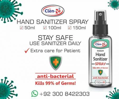Hand Sanitizer Spray