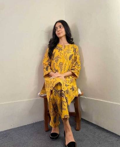 2 PC's woman stitched