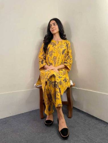 2 PC's woman stitched