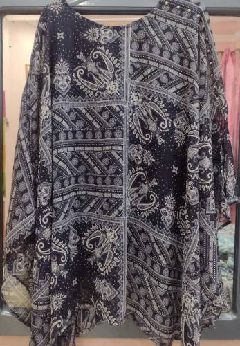 short blue top for girls