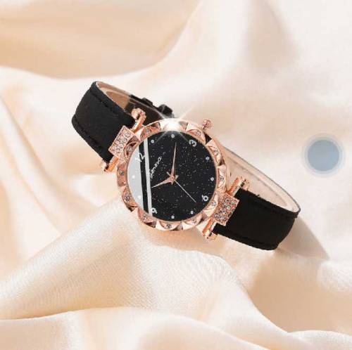 Womens Watches 5Pcs Set Luxury Rhinestone Women Fashion Elegant Wristw