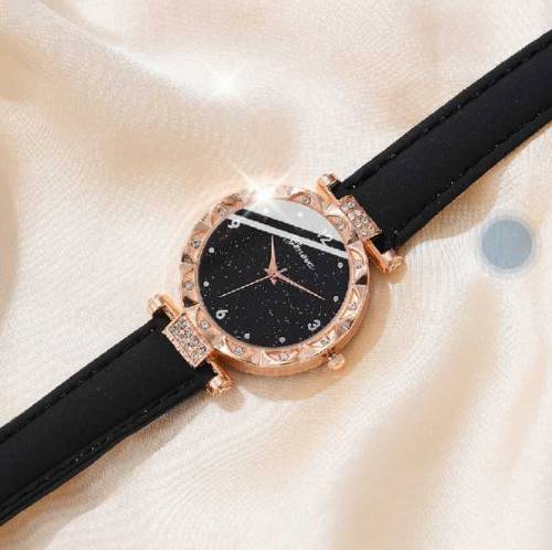 Womens Watches 5Pcs Set Luxury Rhinestone Women Fashion Elegant Wristw