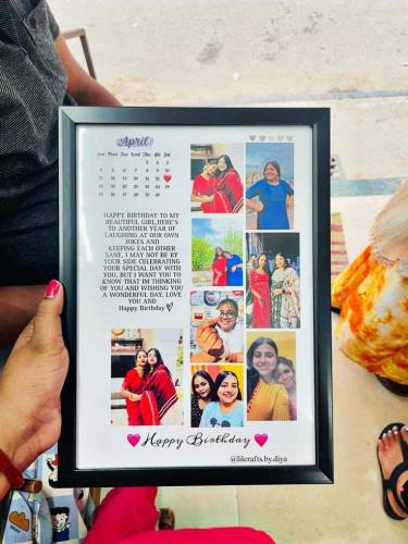 Birth Day , Niqaah Frame,event frame ,ETC