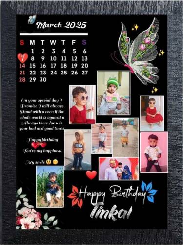 Birth Day , Niqaah Frame,event frame ,ETC