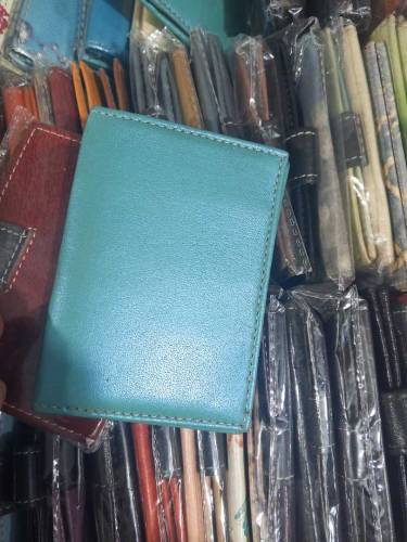 Leather pocket wallet and bag
