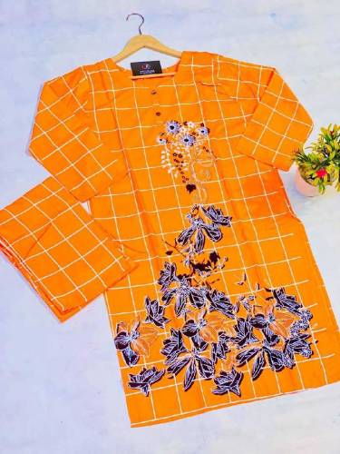2 PCs loyal printed lawn suit