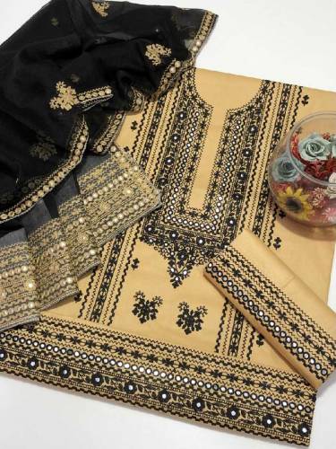 3 Pcs Ladies Suit 