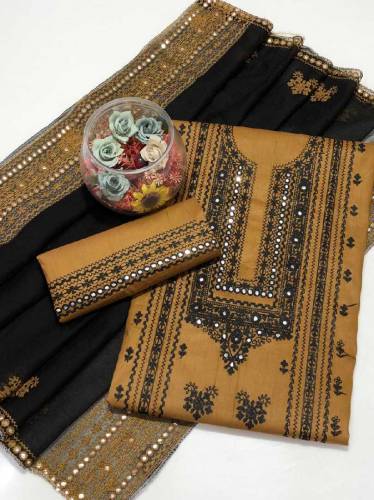 3 Pcs Ladies Suit 