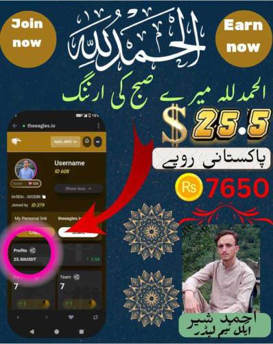 اگر آپ بھی گھر بیٹھے dollars کمانا چاہتے ہیں تو ابھی sms کریں 