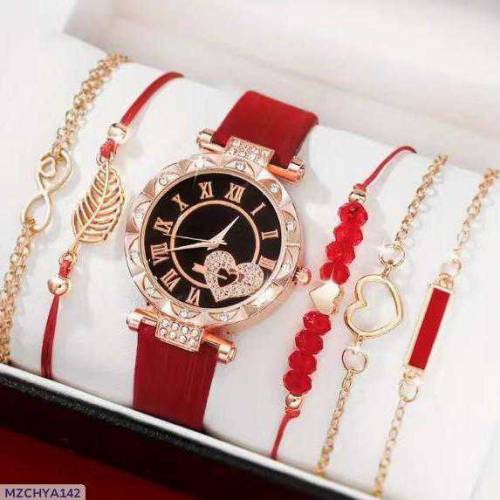united States Cross-border ladies diamond qurtz watch Pcs 6