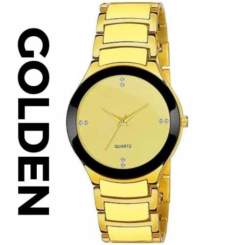 men's quartz chain strap watch - 1 PC water resistant with fold clasp 