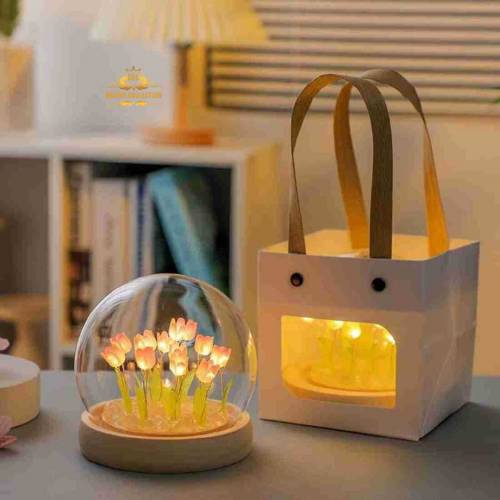 LED Acrylic Tulip night lamp 🇨🇳