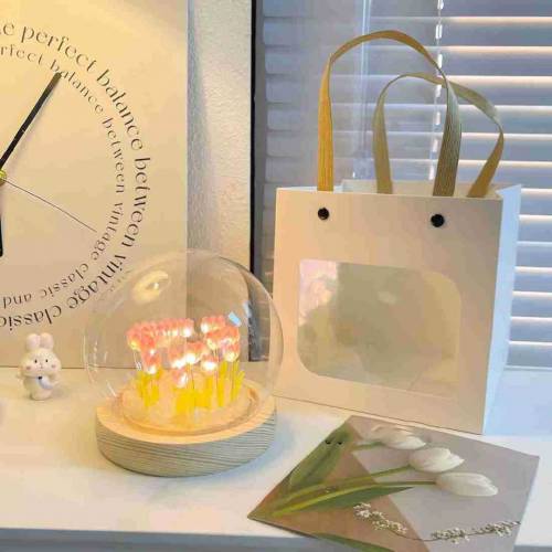 LED Acrylic Tulip night lamp 🇨🇳