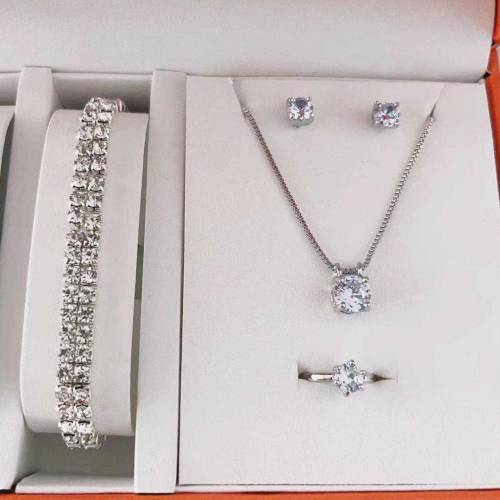four piece necklace set