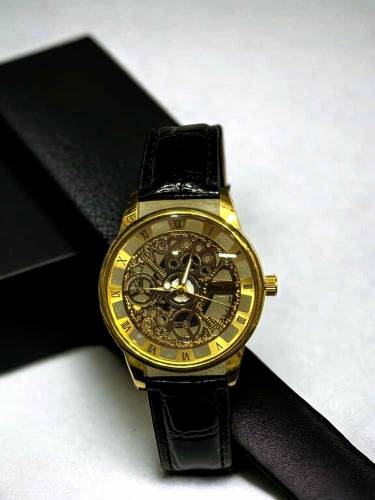 New Golden Watch For Men's ( Free Delivery )