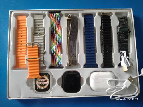 ultra 2 smart watch with earbuds 