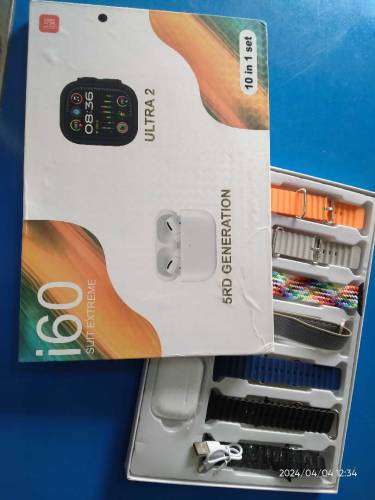 ultra 2 smart watch with earbuds 