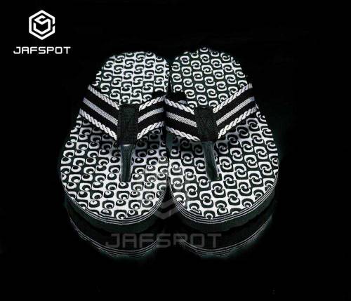 Men,s Comportble Doted Slipper Summer flip flop,jfp025,black,red