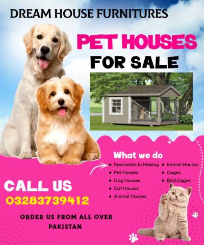 Pet House/Dog House/Animal House/Cage for pets/Pinjra