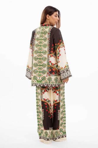 Silk Plazo 2 pc