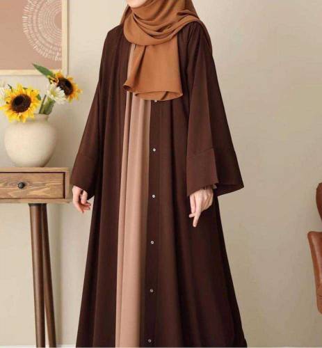 Georgette Full Abaya With Stoller 