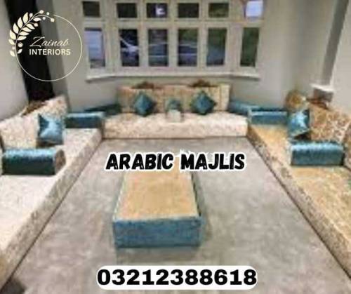 sofa set and Arabic majlis 