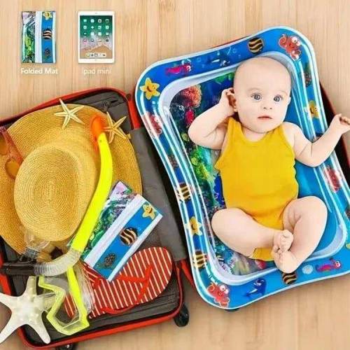 Water Play Mat Inflatable PVC For Infant Tummy Time