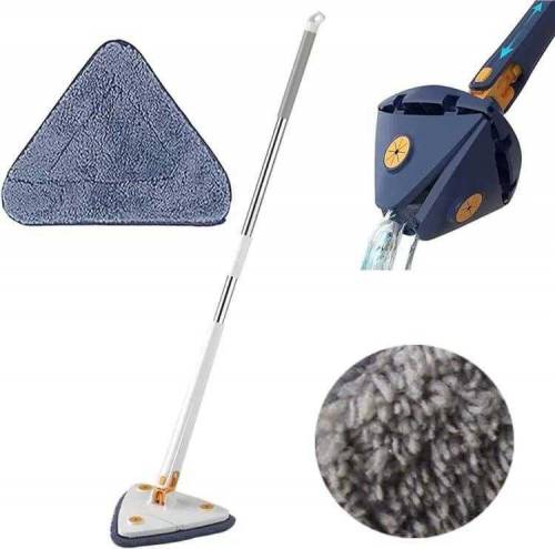 360 Degree Triangle Mop-1Pc For Effortless Cleaning