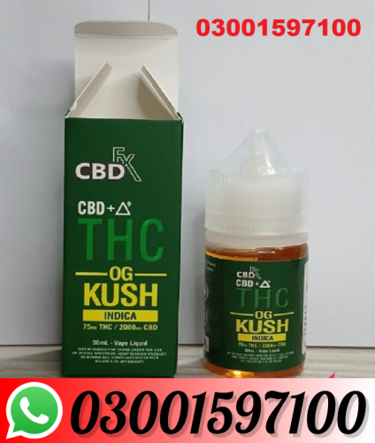 FX CBD Vape OG Kush Juice In Karachi{03001597100}
