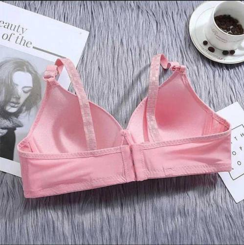 Cotton Sequins Breathable Padded Bra