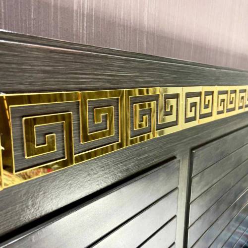 20 PC's Golden Acrylic Wall Adhesive Mirror 