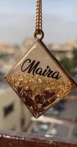 customized pendant with name