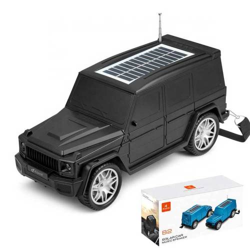 Kisonli B2 10w Solor Charging Fm Modern Car Wireless Portable Bluetoot