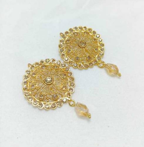 Golden Resin Polish Pair Of Tops