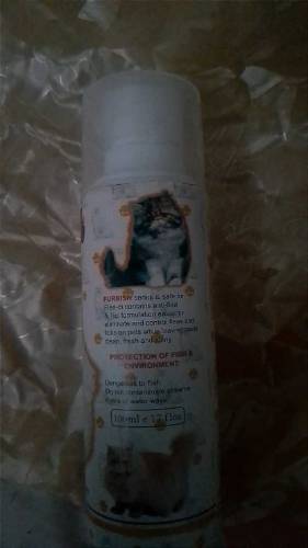 New Fur Bish shampoo for cats .