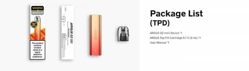 Vape Argus  z2 mini 30watt device (1200 mah big battery) 
