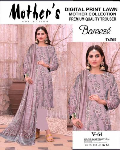 3 piece women's unstitched suit