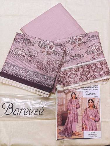 3 piece women's unstitched suit