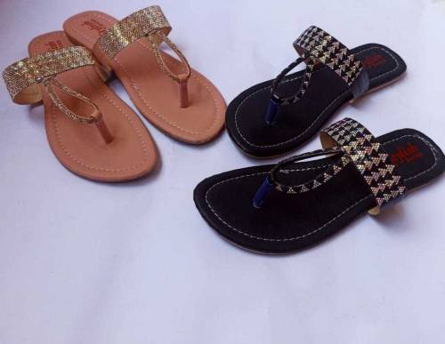 Woman's Rexine Fancy Flats