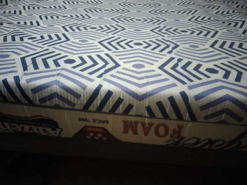 dabel bed with mattres 