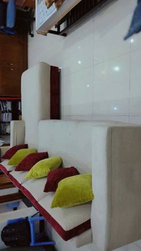 Elegant L shaped sofa for living room